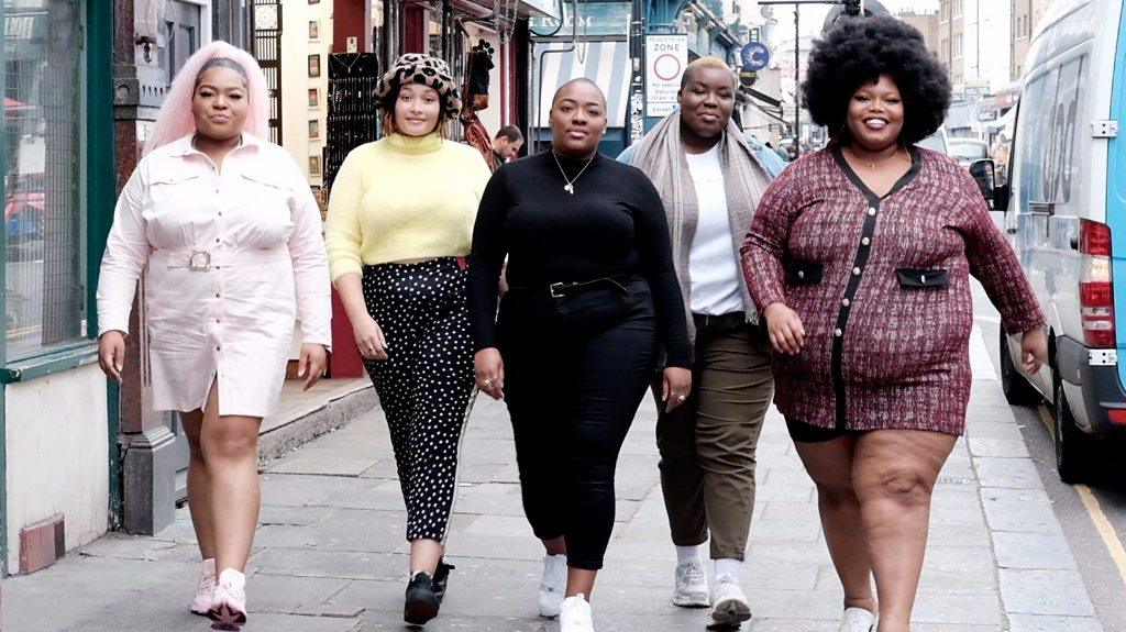 Group of women walking