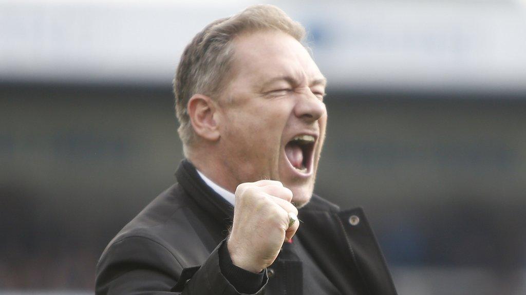 Crawley Town manager Scott Lindsey