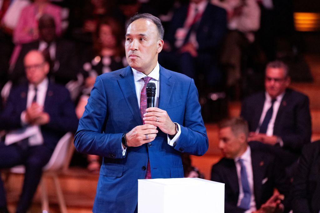 NBA deputy commissioner Mark Tatum