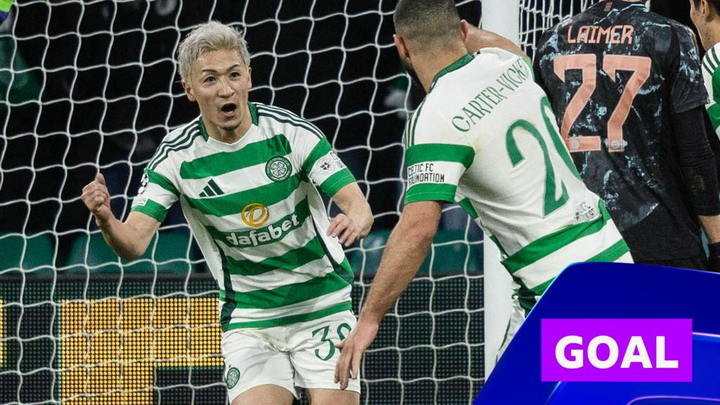 'Game on again' - Maeda pulls one back for Celtic against Bayern