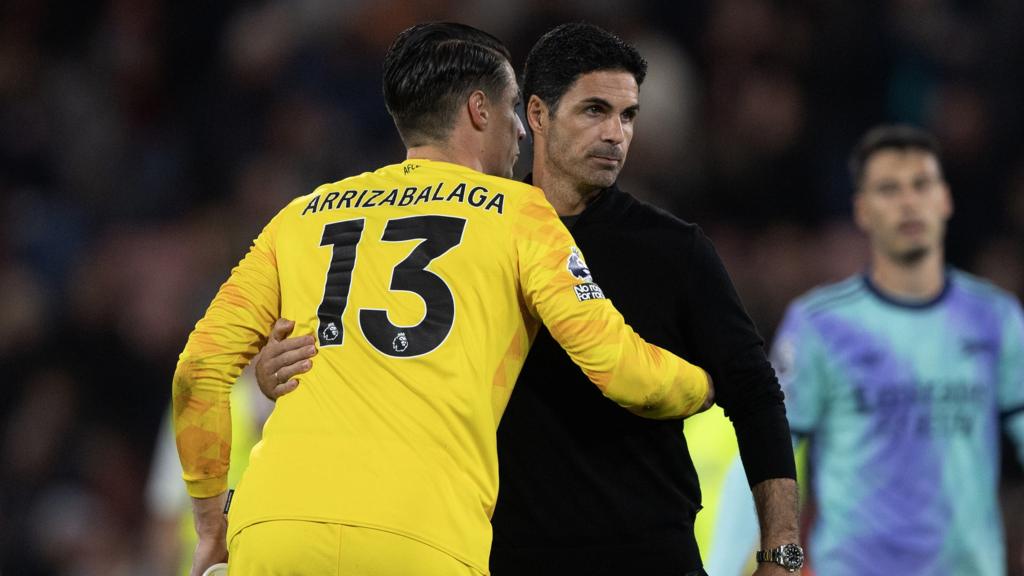 Kepa and Arteta