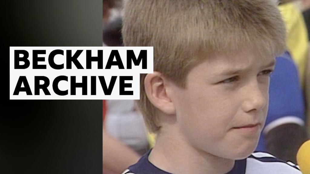 Beckham at 50: His first taste of Man Utd