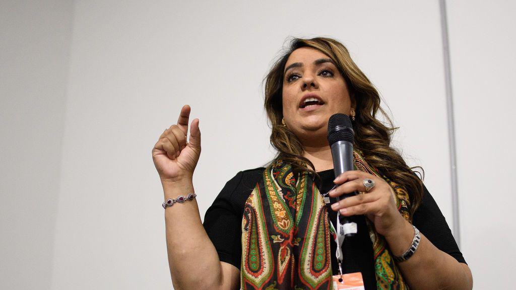 Naz Shah speaking at the Exhibition Centre Liverpool, during day two of the annual Labour Party conference, on September 24, 2018