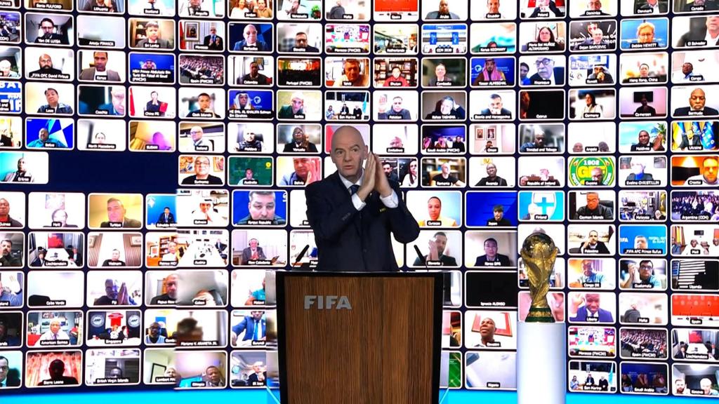 Nations vote for 2030 & 2034 World Cups by clapping