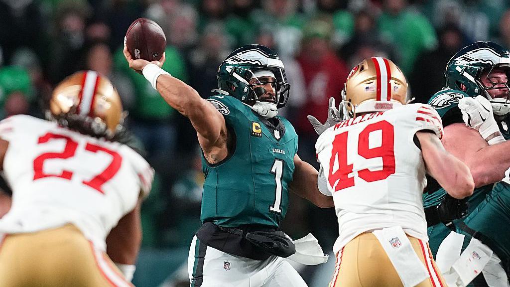 NFL play-offs LIVE: Philadelphia Eagles vs San Francisco 49ers - Build-up,  team news, live text, radio commentary & score updates - BBC Sport