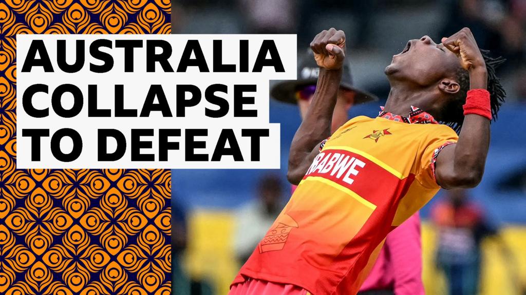 Zimbabwe clean up Australia for shock World Cup win