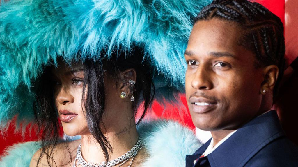  Rihanna and ASAP Rocky