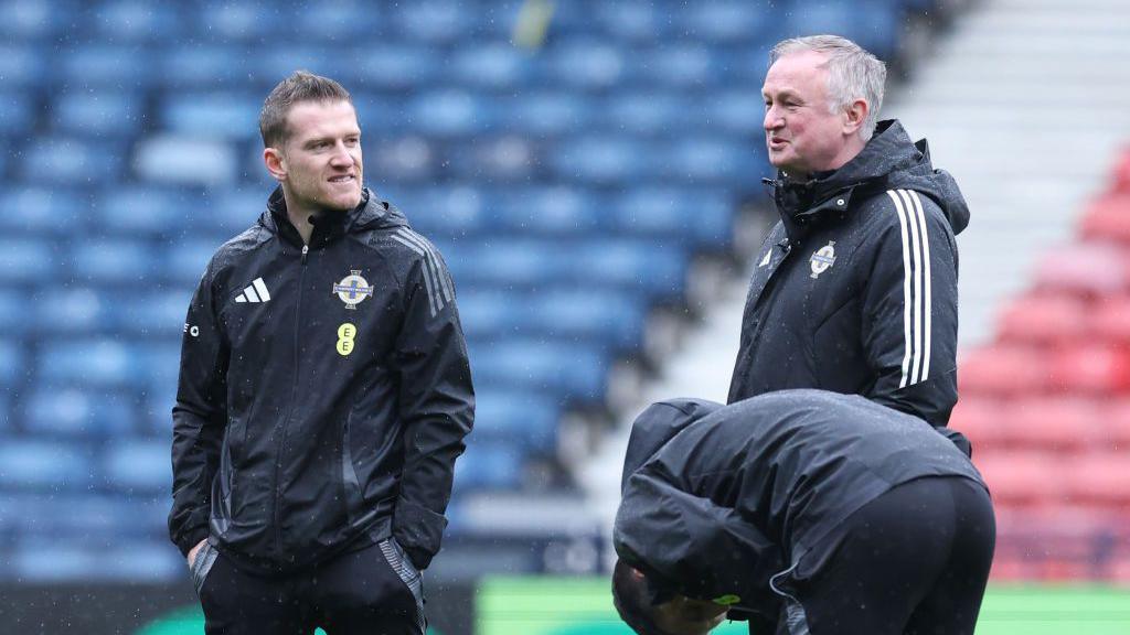 Steven Davis and Michael O'Neill