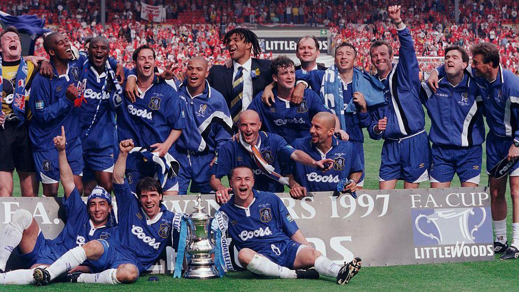 Chelsea celebrate