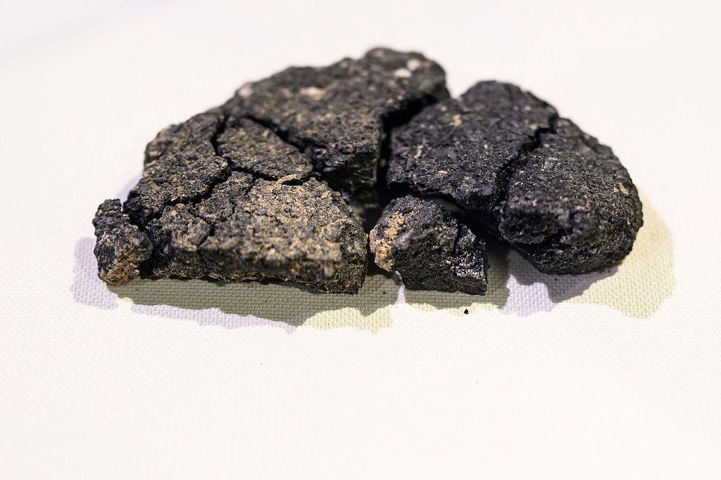 ancient burnt bread