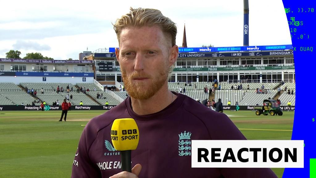 'Tough week' on what 'became a subcontinental pitch' - Stokes