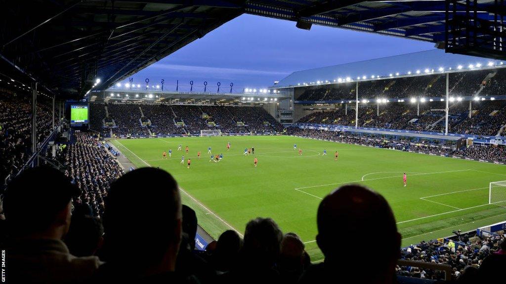 Everton's Goodison Park ground