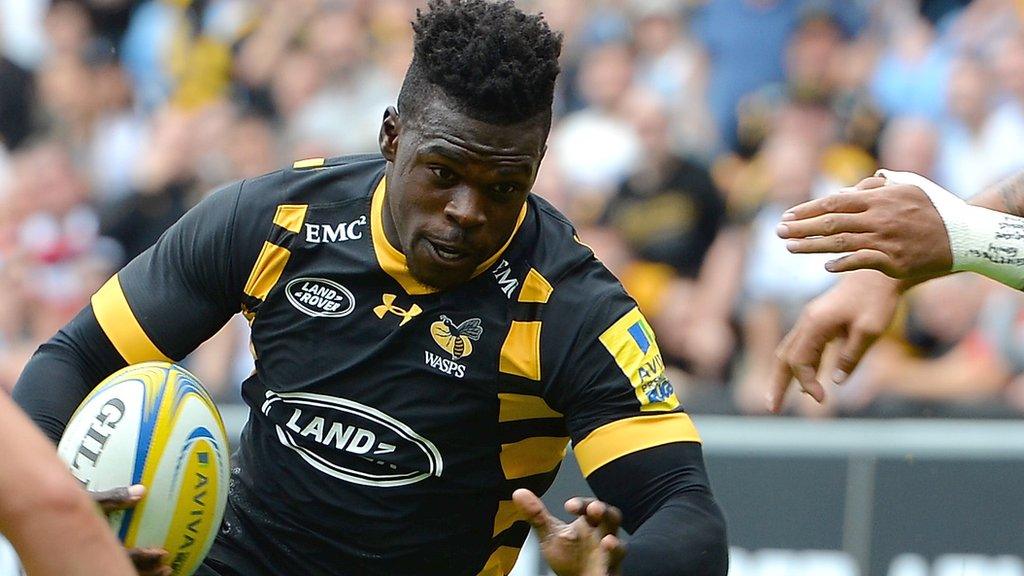 Christian Wade scored twice for Wasps