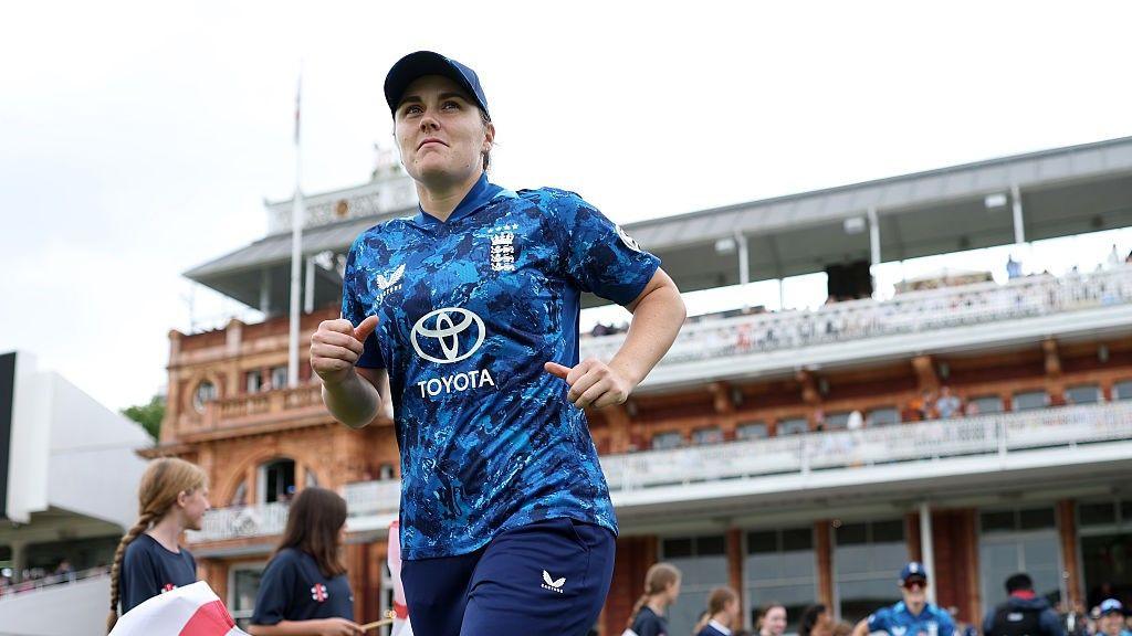 Nat Sciver-Brunt of England