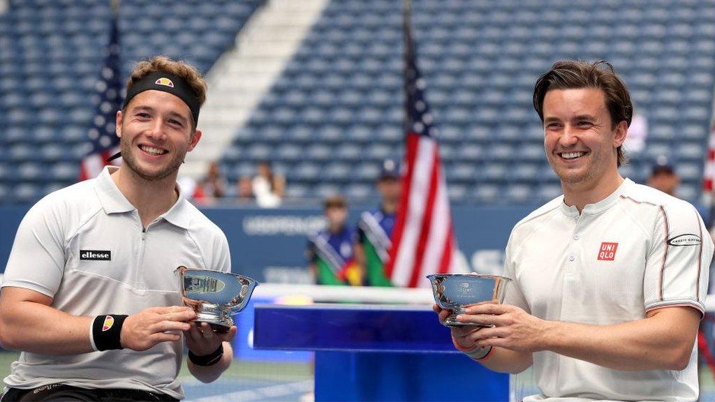 Gordon Reid and Alfie Hewett