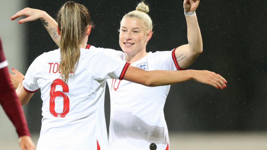 England celebrate
