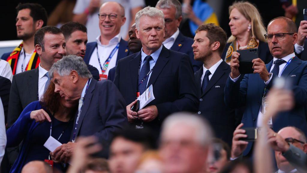 David Moyes at France's win over Portugal in the quarter-finals of Euro 2024