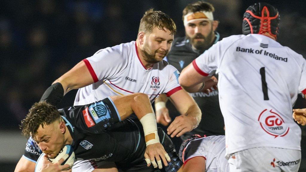 Iain Henderson in action against Glasgow last weekend