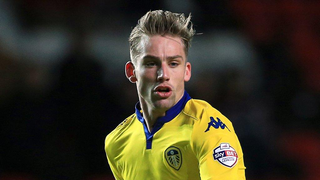 Leeds United left-back Charlie Taylor