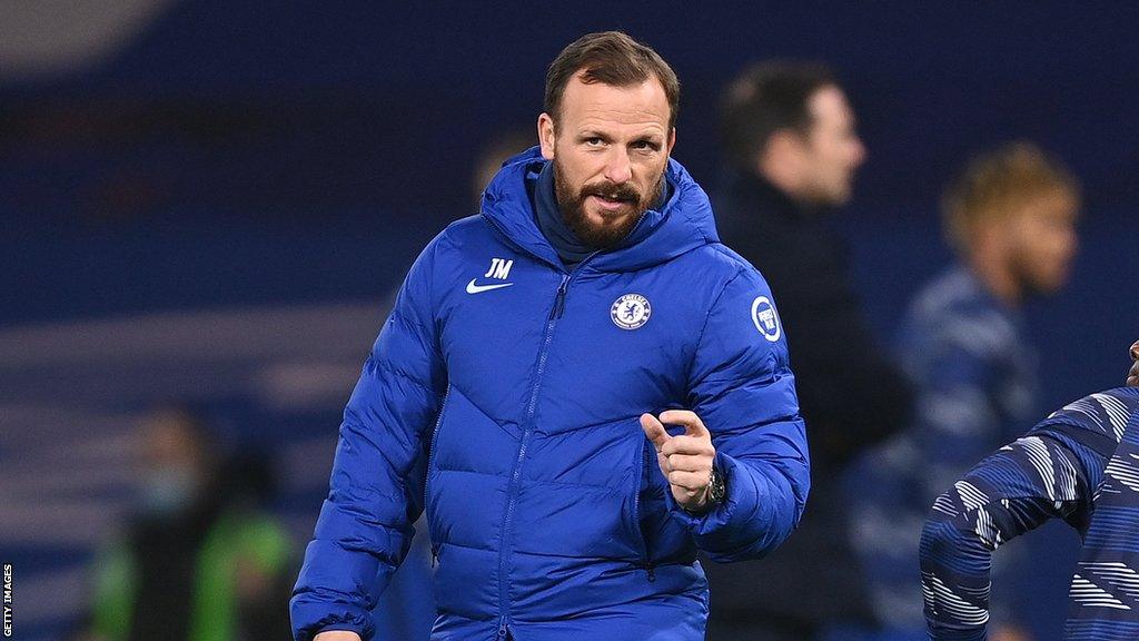 Jody Morris during his time as Chelsea assistant manager