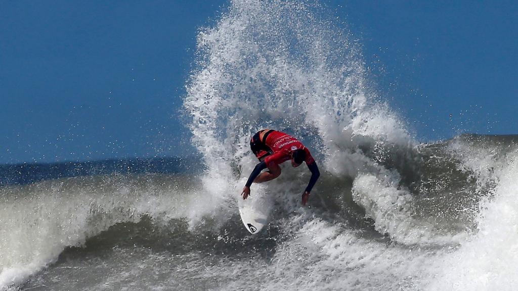 Surfer in Morocco