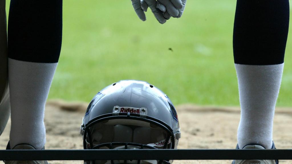 American football helmet