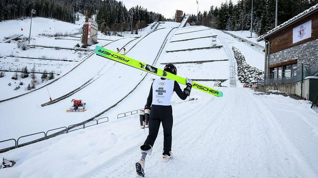 Courchevel ski jump