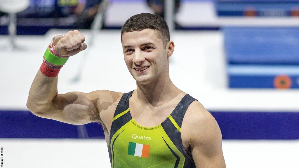 McClenaghan celebrates winning his second world title in Antwerp