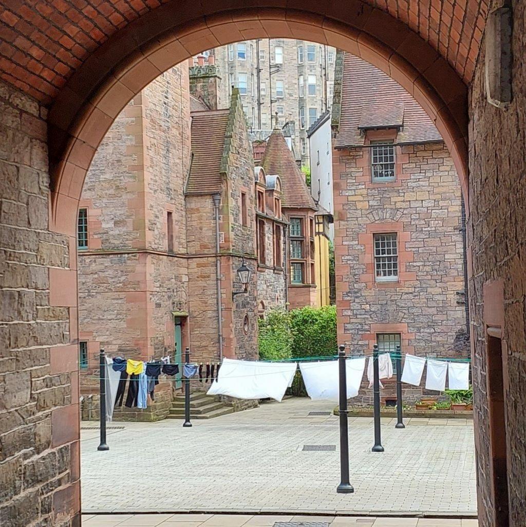 Dean Village in Edinburgh