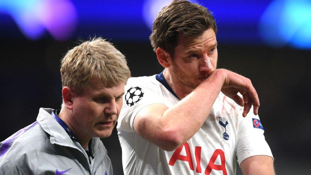 Jan Vertonghen injury