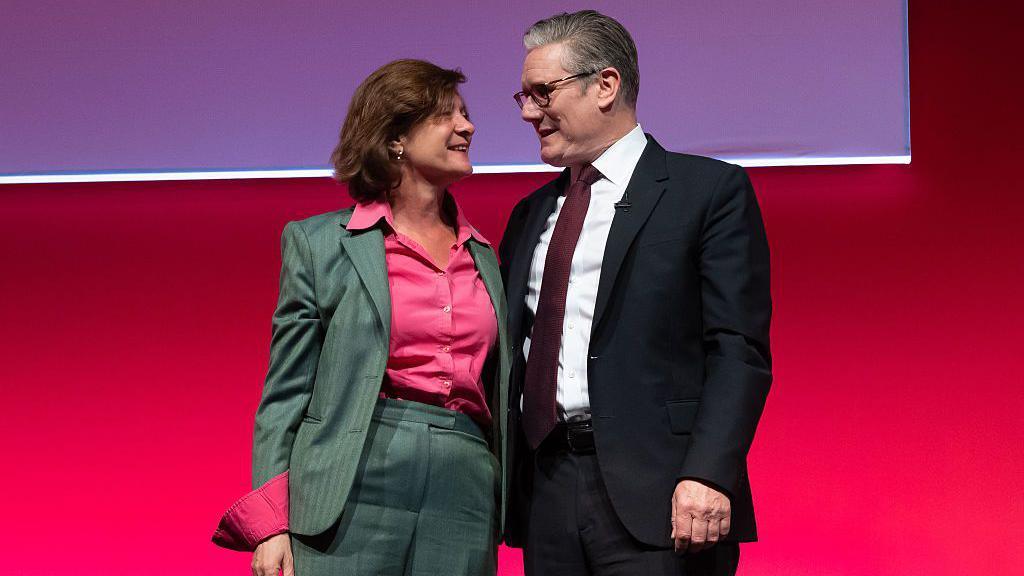 Eluned Morgan a Keir Starmer