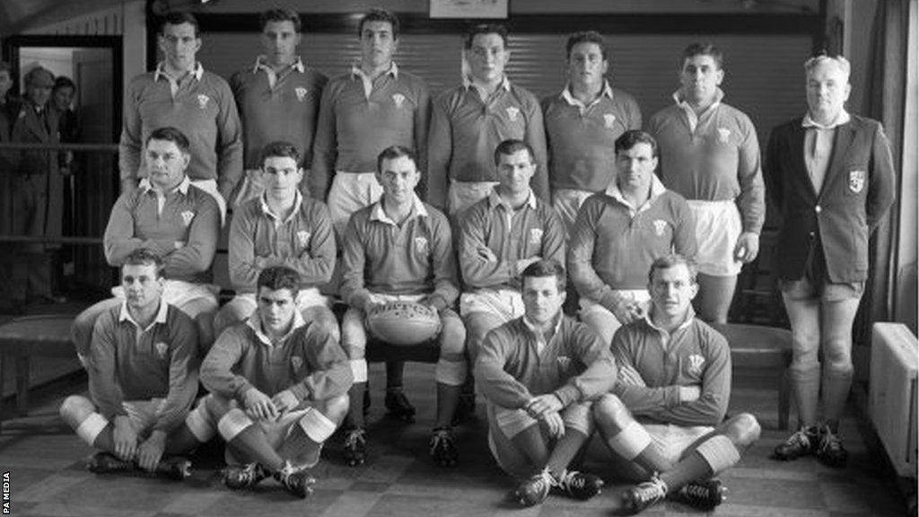 Wales rugby team of 1963