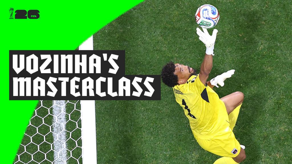 'He's the story' - Vozinha's goalkeeping heroics thwart Spain