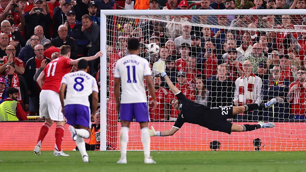 Chris Wood scores 