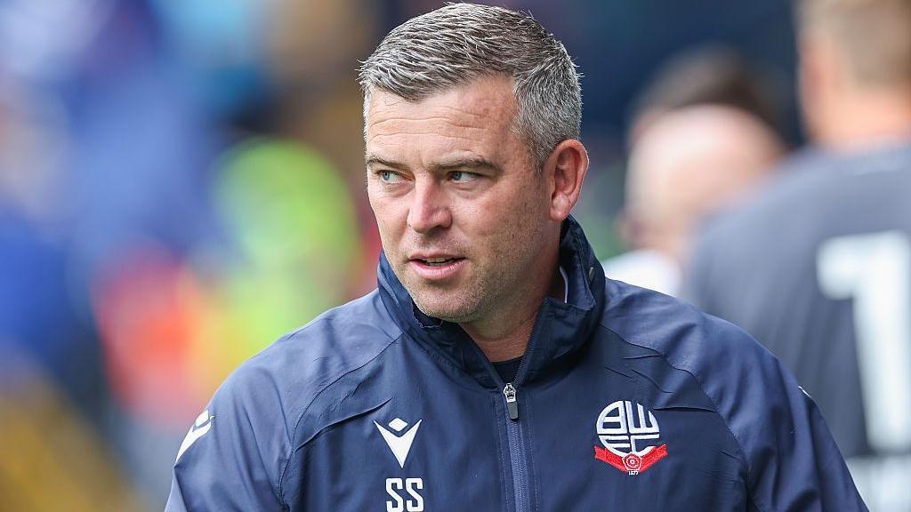 Bolton Wanderers manager Steven Schumacher