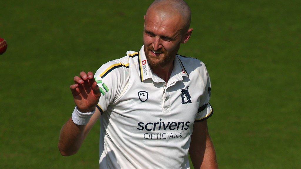 Warwickshire fast bowler Oliver Hannon-Dalby