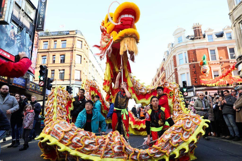 dragon parade in the uk