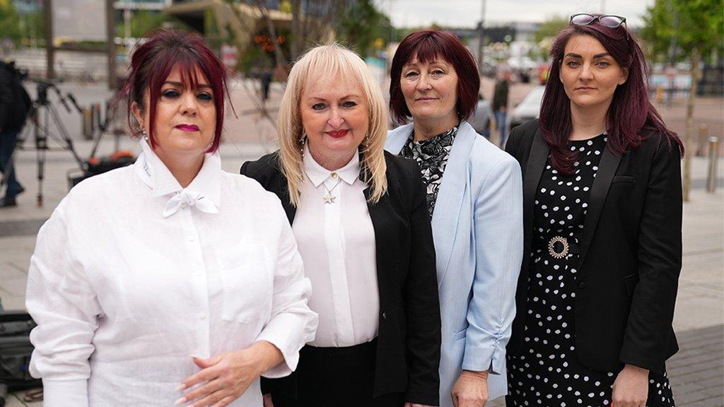 Chrissie Burke, Jenni Hicks, Debbie Matthews and Deanna Matthews