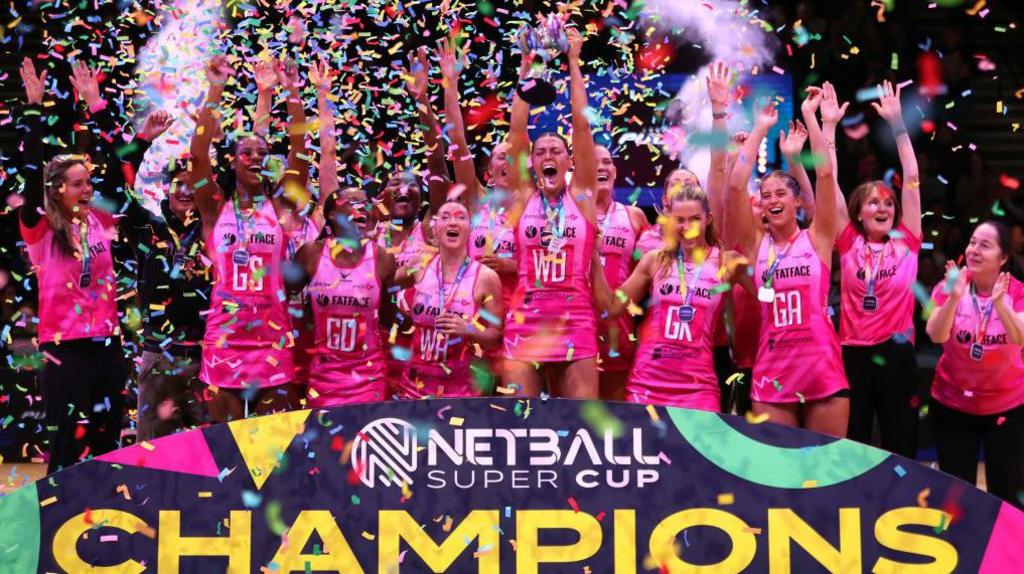 London Pulse win Netball Super Cup