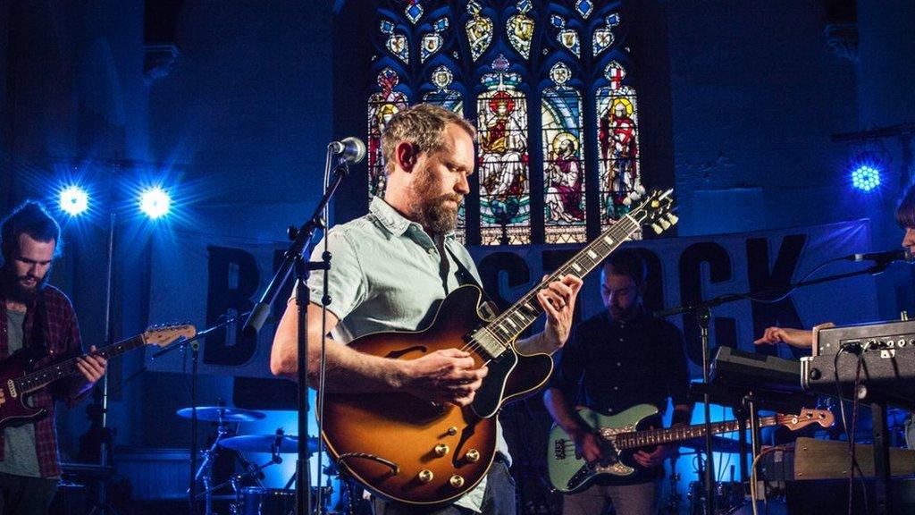 Matthew and the Atlas play St Stephen's Church at Bushstock