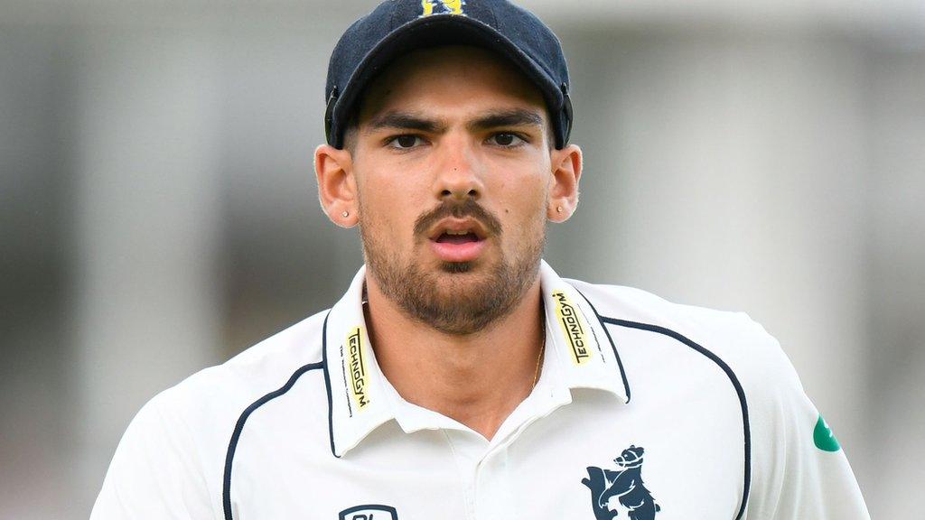 Scotland international Andy Umeed made his Bears first-class debut in May 2016