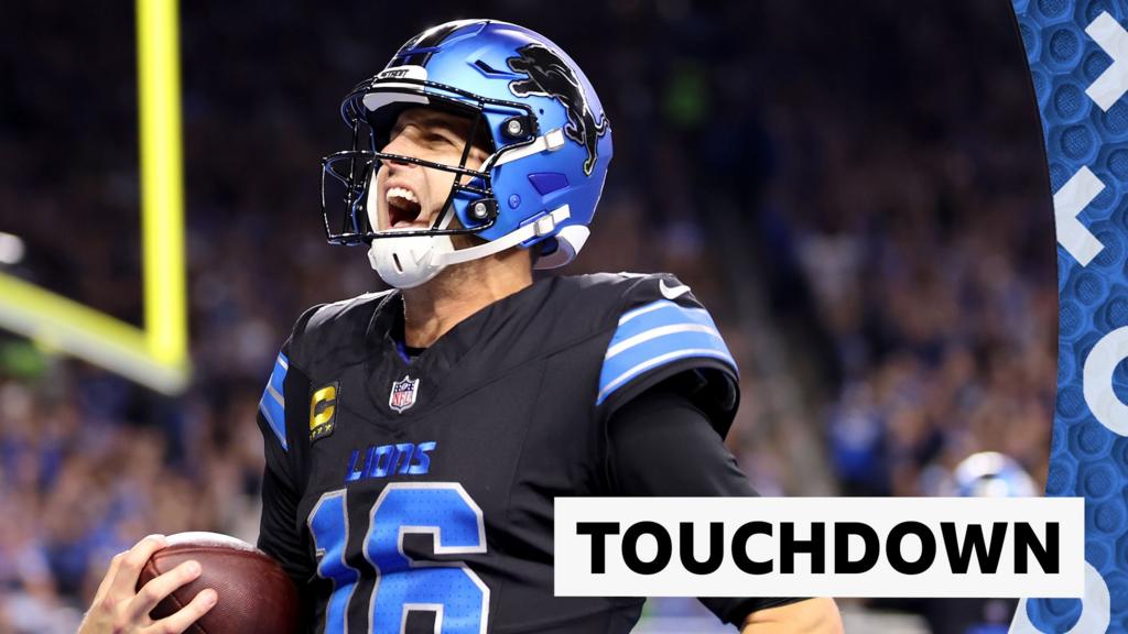 Watch Lions' Goff's first-ever career receiving touchdown