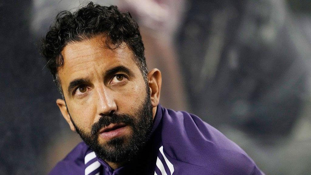 Manchester United head coach Ruben Amorim