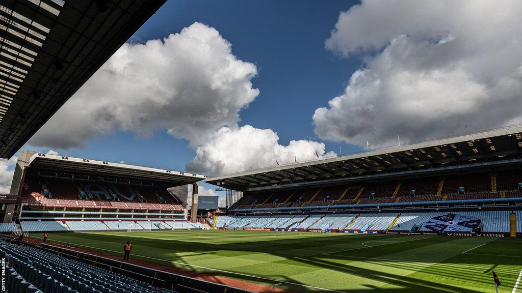 General view of Villa Park