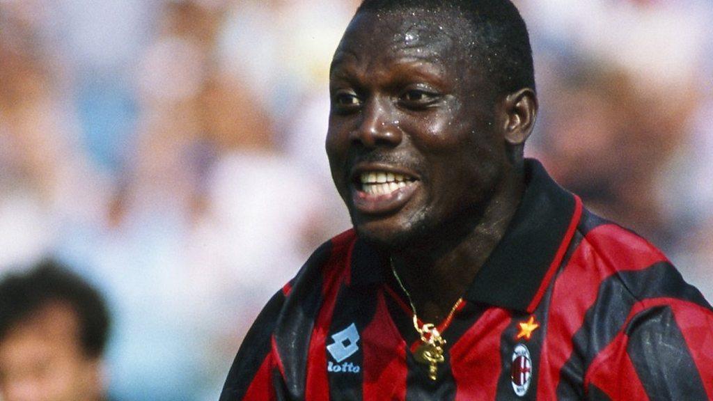 George Weah at AC Milant