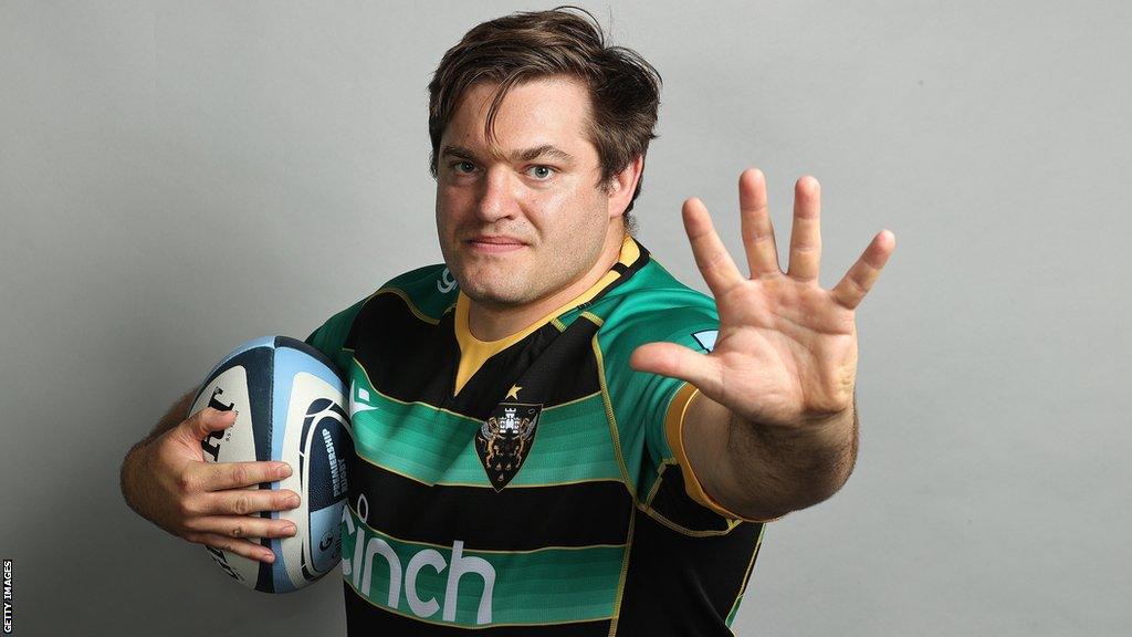 Northampton Saints' Elliot Millar-Mills