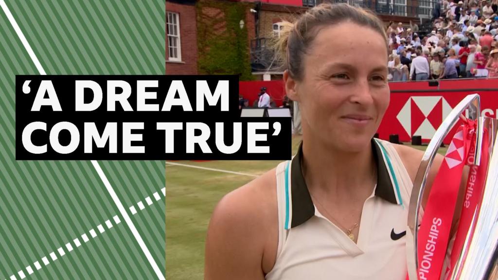 'A dream come true' - Maria on winning Queen's title
