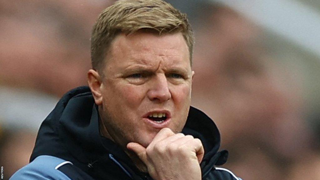 Newcastle United manager Eddie Howe