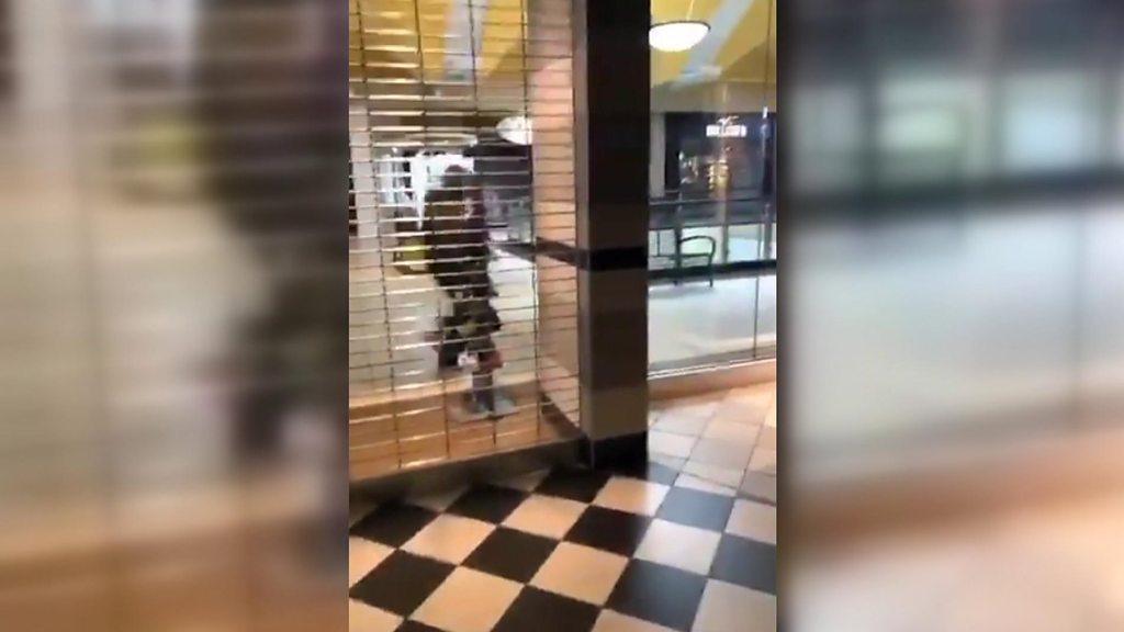 Police inside El Paso mall in Texas