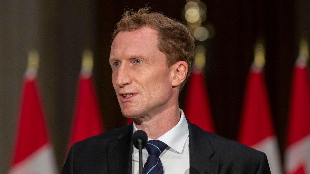 Canada's immigration minister Marc Miller